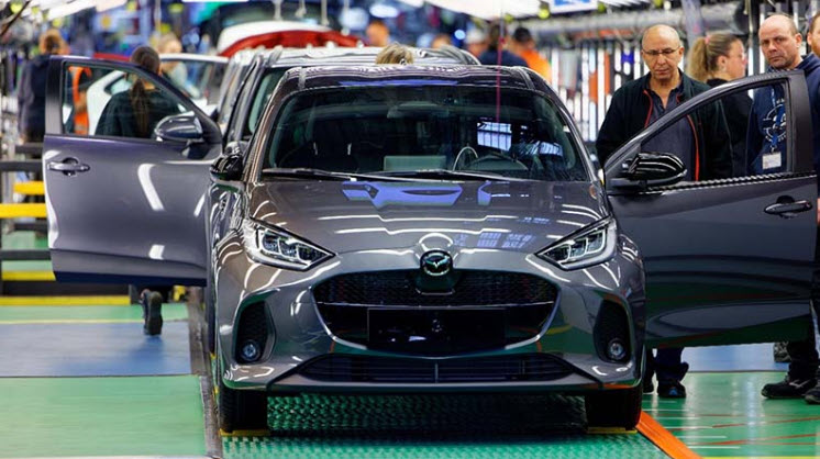 Produktionsstart für den Mazda2 Hybrid 2024