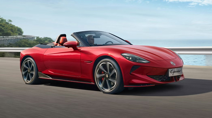 MG Cyberster Mazda 3