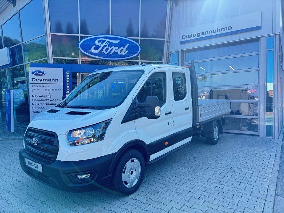 Fahrzeugabbildung Ford Transit 2,0 Ecoblue 350 L3 Doppelkabine Pritsche
