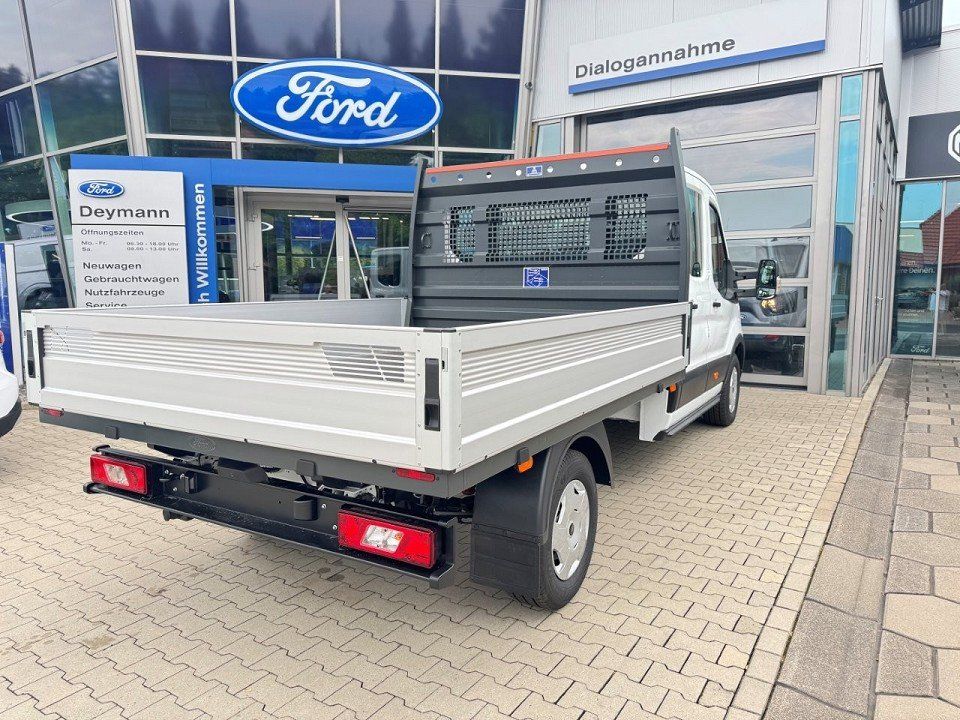 Fahrzeugabbildung Ford Transit 2,0 Ecoblue 350 L3 Doka Pritsche Trend