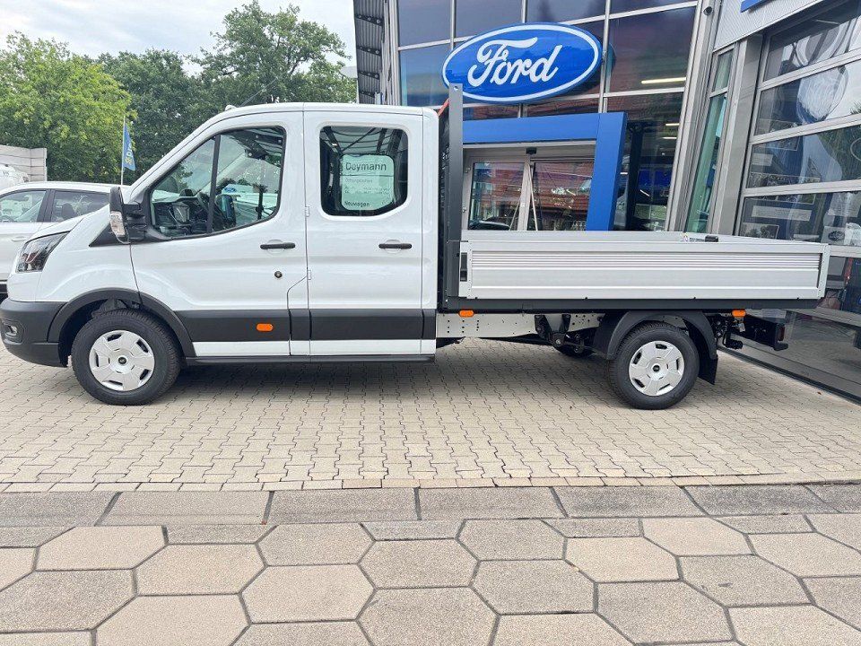 Fahrzeugabbildung Ford Transit 2,0 Ecoblue 350 L3 Doka Pritsche Trend